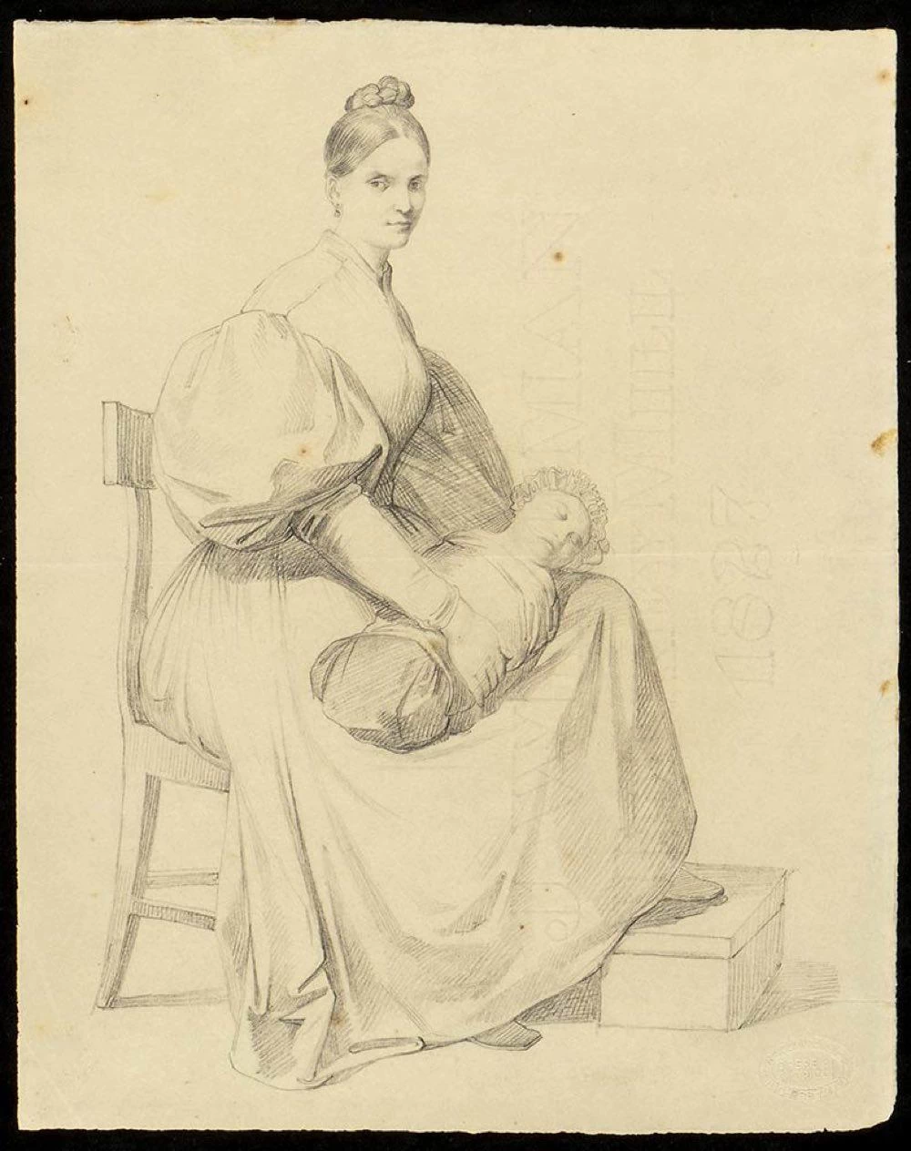 Ritratto di donna col bambino